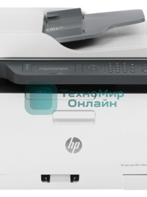 МФУ лазерное HP Color LaserJet 179fnw (4ZB97A), А4, цветной, печ. до 18 стр/мин. (ч/б) до 4 стр/мин. (цвет), скан. до 15 стр/мин. (ч/б) 6 стр/мин. (цвет), 600x600dpi, USB, RJ-45, Wi-Fi, Air Print, Mopria