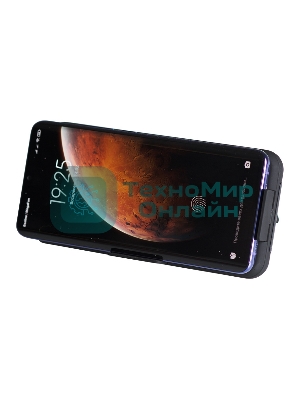 Портативный аккумулятор Cactus CS-PBFSQT-10000 Li-Pol 10000mAh 3A+3A черный 1xUSB беспроводная зарядка