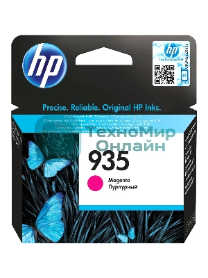 Картридж струйный HP C2P21AE №935, пурпурный Officejet Pro 6830, (400 стр.)