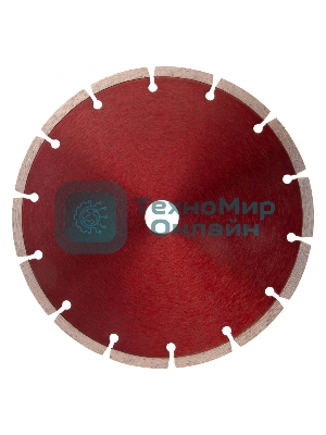 Диск алмазный отрезной Matrix сегментный, 200 х 22,2 мм, сухая резка