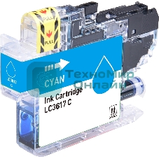 Картридж струйный Cactus CS-LC3617C голубой (14 мл) для Brother MFC-J2330DW/J2730DW/J3530DW/J3930DW