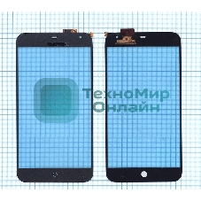 Сенсорное стекло (тачскрин) для Meizu MX3 черное