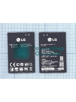 Аккумуляторная батарея BL-44JN для LG Optimus черный, P970 1500mAh 3,7V