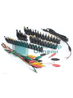 Набор из 42-х разъемов переходников для зарядки ноутбуков (42pcs/Set 5.5x2.1мм Multi-type Male Jack)