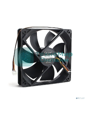 Вентилятор для корпуса Gembird D12025HM-3 черный 120мм 2000rpm 30db 3-pin