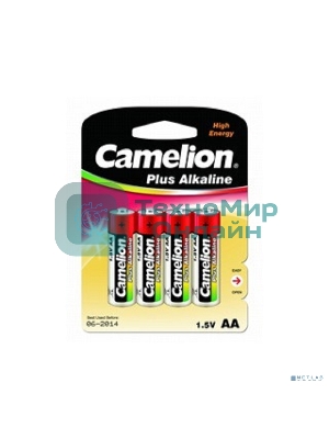 Батарейка Camelion LR 6 Plus Alkaline BL-4 1.5В