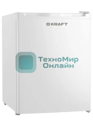 Холодильник Kraft BC(W)-55 белый однокамерный 44/4л морозилка сверху