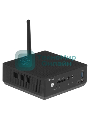 Платформа системного блока с ЦПУ Zotac ZOTAC ZBOX NANO, SFF, FANLESS, i7-1355U, 2 DDR5 SO-DIMM, M.2 SSD, 2.5