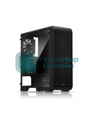 Компьютерный корпус Zalman S2 черный без БП ATX 2x120мм 2xUSB 2.0 1xUSB 3.0 audio bott PSU