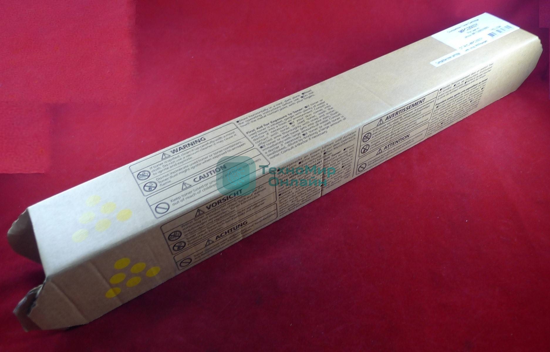 Картридж лазерный Ricoh Aficio MP C2003/2503 желтый, type MPC2503 (туба, 218г) JPN