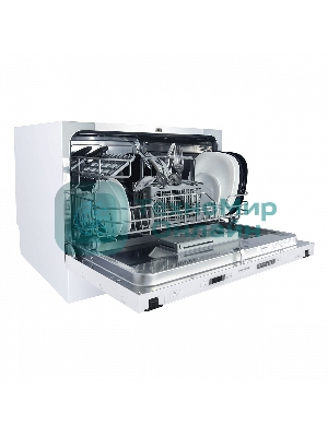 Встраиваемая посудомоечная машина Maunfeld MLP-06IM, белый, 55 см, 6 компл., 49 дБ, класс A+
