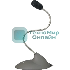 Микрофон компьютерный Defender MIC-111, серый, кабель 1,5 м