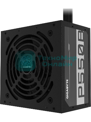 Блок питания Gigabyte GP-P550B, 550Вт, 80 PLUS Bronze, 120мм, черный