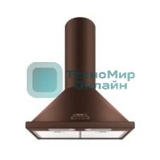 Вытяжка каминная Gefest ВО 1502 К17 коричневый, 50 см, 600 куб. м/ч, 81 дБ