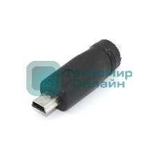 Переходник 5,5x2,1 мама на Mini USB папа 5 Pin