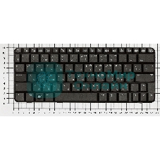 Клавиатура для ноутбука HP PavilionTX1000 TX2000 TX2100 TX2500 черная