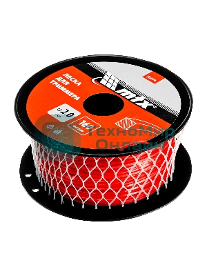 Леска для триммера MTX квадрат 2,0 мм х 160 м, на катушке