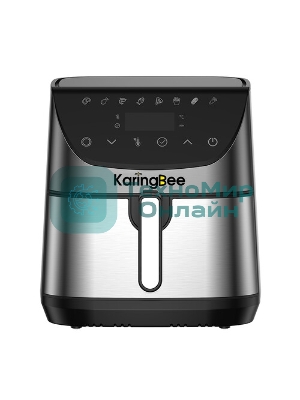 Аэрогриль KaringBee SZ-A807 серебристый, 2000 Вт, 7 л, сенсор, 8 программ