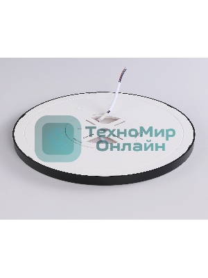 Светильник светодиодный ультратонкий Ambrella light FZ1908 BK черный IP54 35W 3000K-6500K CCT-переключатель D450*25 (Без ПДУ)