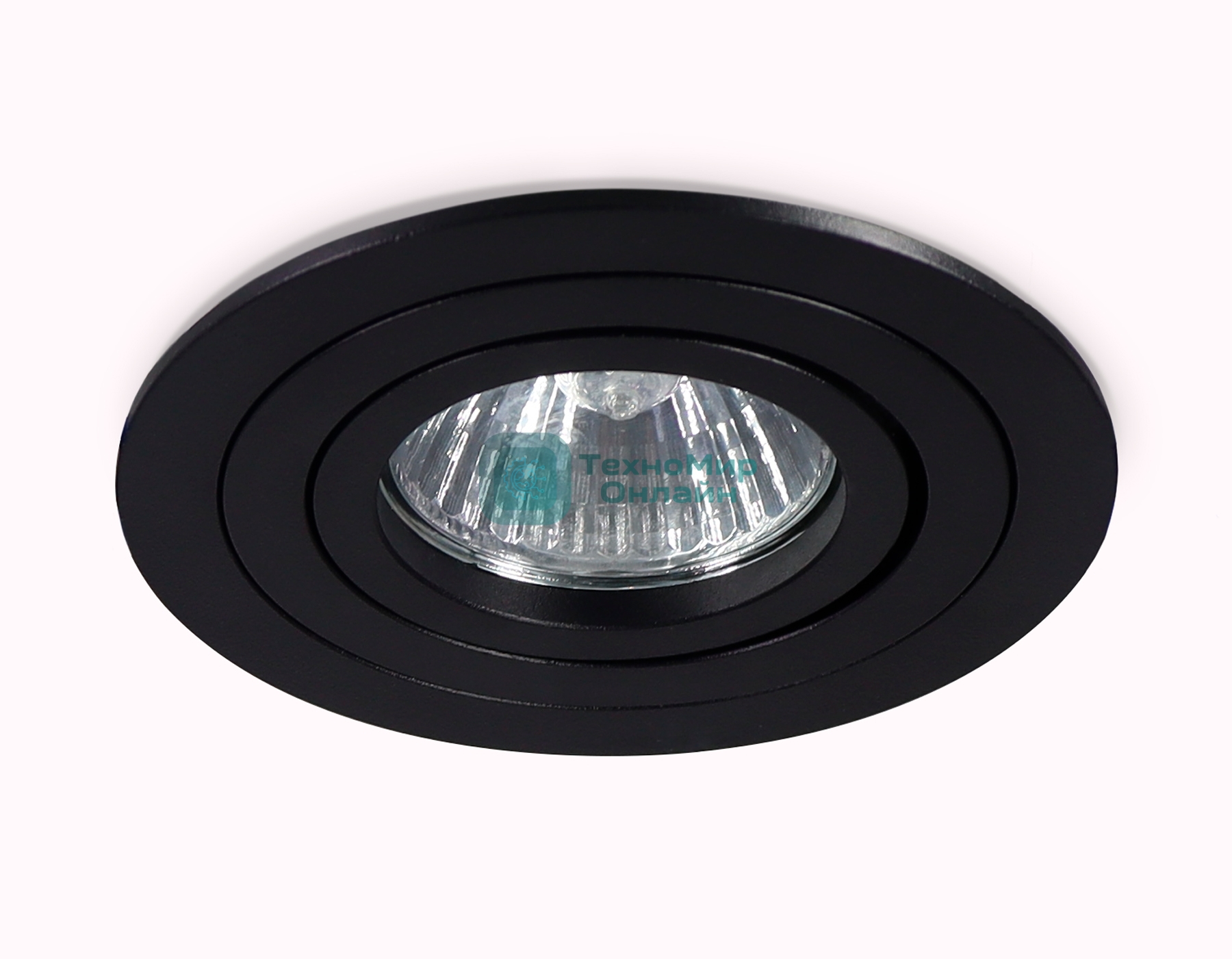 Светильник встраиваемый Ambrella light TN102502 BK черный GU5.3 D92*28