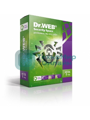 Программное обеспечение DR.WEB Security Space 1 ПК/1 год (BHW-B-12M-1-A3)