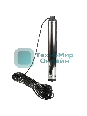 Насос скважинный центробежный ВОДОМЕТ 55/90 ок (обратный клапан в комплекте)
