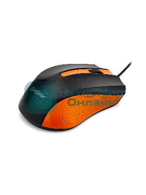 Мышь проводная ExeGate Professional Standard SH-9030BO черный/оранжевый, 1200 dpi, USB, кнопки - 3