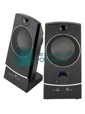Акустическая система Oklick OK-118 2.0 черный 4Вт