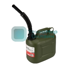 Канистра Rexant для ГСМ и технических жидкостей, вертикальная 5 л, пластиковая, усиленная