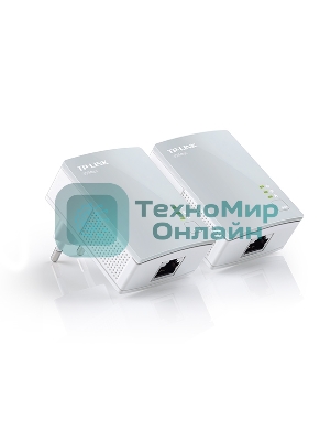 Сетевой адаптер TP-Link TL-PA4010KIT AV600 Nano Powerline Ethernet Adapter Starter Kit, Ultra Compact Size, 500Mbps Powerline Datarate,10/100Mbps Fast Ethernet, HomePlug AV, Green Powerline,Plug and Play, Twin Pa