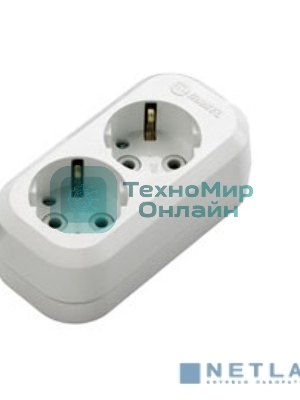 Колодка удлинителя Makel 2 гнезда с заземлением