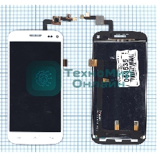 Дисплей для Micromax A200 Canvas Turbo Mini белый