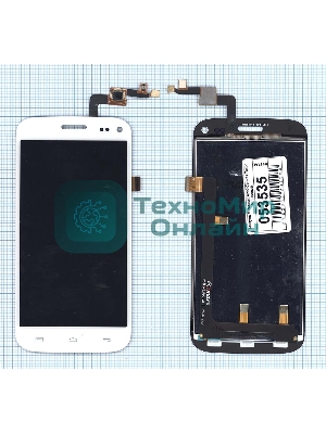 Дисплей для Micromax A200 Canvas Turbo Mini белый