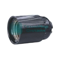 Патрон электрич. E27 подвес. карболит. М12 4А 250В инд. упак. UNIVersal 5560725