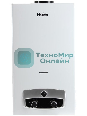Водонагреватель Haier IGW 10 B Мощность 20кВт, Проток горячей воды при 10 л/мин, Открытая камера сгорания, Режиме зима/лето, Теплообменник из высококачественной меди, LED дисплей, Диаметр дымовой трубы 110 мм, Вес 7кг, Габариты (ВхШхГ) 550х328х204 мм.