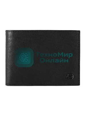Кошелек мужской Piquadro Black Square PU257B3R/N черный натур.кожа