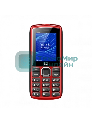 Мобильный телефон BQ 2452 Energy черный/красный