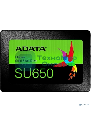 Накопитель SSD ADATA SU650, 256Gb, SATA III, 2.5