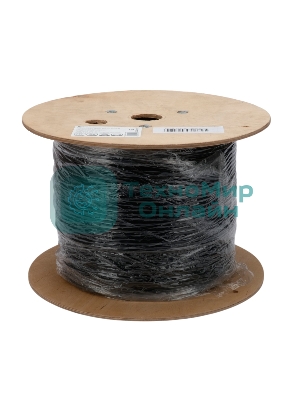 Кабель Cablexpert FPC-5051E-4-CU-OUT, FTP outdoor 4x2x0.51, медный, FLUKE TEST, кат.5e, однож., 305м, катушка, черный