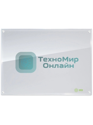 Доска стеклянная Cactus CS-GbD-65X100-WT-TM Сквозное крепление стеклянная белый 65x100 см стекло крепления