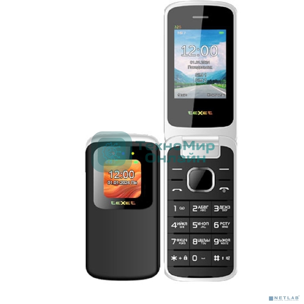 Мобильный телефон TeXet TM-325 антрацит