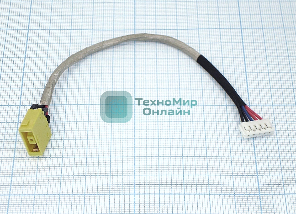 Разъем для ноутбука Lenovo IdeaPad Z710 G700 с кабелем