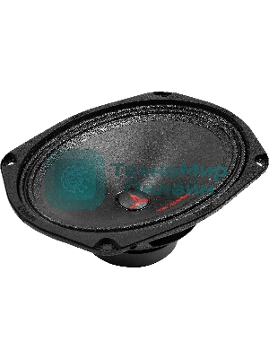 Колонки автомобильные Ural Огонь ОГ-69 (без решетки) 180Вт 93дБ 4Ом 16x23см (6x9дюйм) (ком.:2кол.) широкополосные однополосные