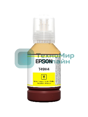 Чернила Epson T49H4 Yellow (140 мл)