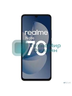 Смартфон Realme Note 70 RMX5313 6/128Gb, черный