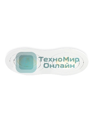 Встраиваемый поворотный точечный светильник Ambrella light TN102505/2 WH белый GU5.3 175*95*28