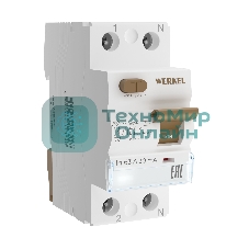 Устройство защитного отключения Werkel 1P+N 63 A 30 mА  АС  6 kА W912P636