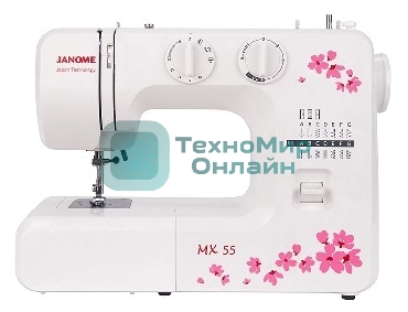 Швейная машина Janome MX 55 белый
