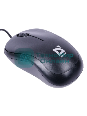 Мышь проводная Defender Patch MS-759 черный, 1000 dpi, USB, кнопки - 3