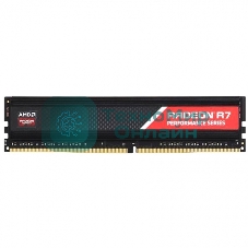 Оперативная память AMD Radeon R7, DDR4, 16GB, 2666MHz, CL16, DIMM, с радиатором, черный